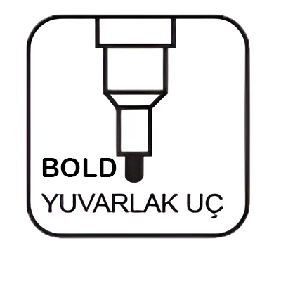 Bold Yuvarlak Uç